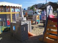 ..una delle tante aree Baby in Spiaggia, recintata